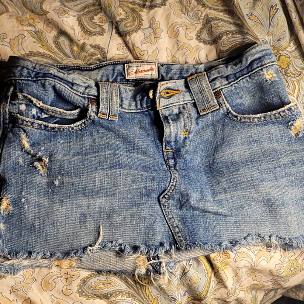 Denim skirt